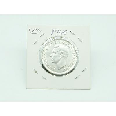 Australian 1940 Florin