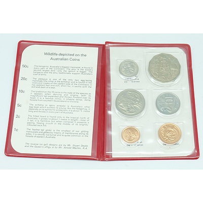 1981 RAM Wallet Australian Uncirculated Decimal Coin Set