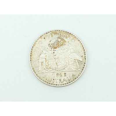 Australian 1939 Florin