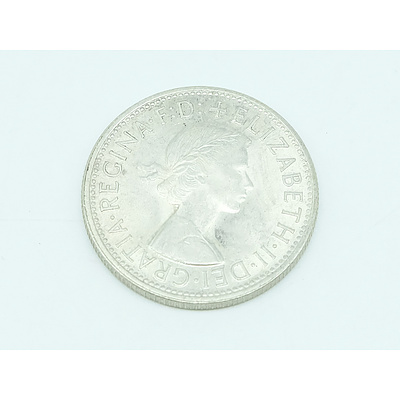 Australian 1954 Royal Visit Commemorative Florin