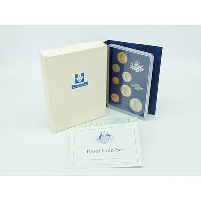 1987 RAM Proof Wallet Australian Proof Decimal Coin Set