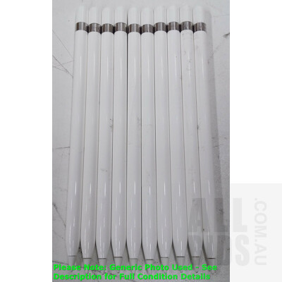 Apple Pencil (A1603) 1st Generation - Lot of Ten