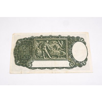 Commonwealth of Australia Sheehan/McFarlane One Pound Note, P66 268531