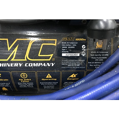 GMC 1800W Air Compressor With Air Tool Kit