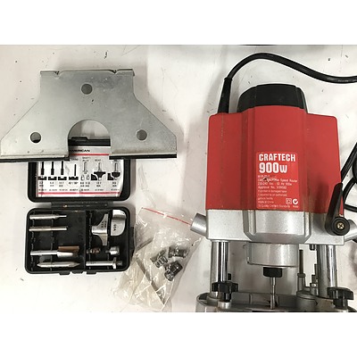 Craftech 900W Variable Speed Router