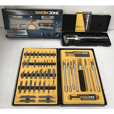Lot Of Three Workzone Tools