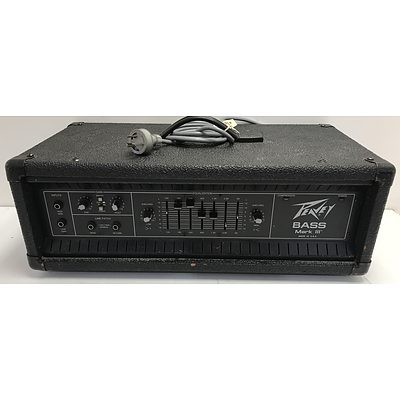 Peavey Markiii 300CHS Bass Guitar Amplifier Head