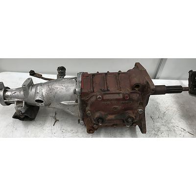 Two Holden Gearboxes and Pedal Box