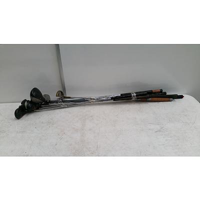 Assorted Golf Clubs - Lot Of 11