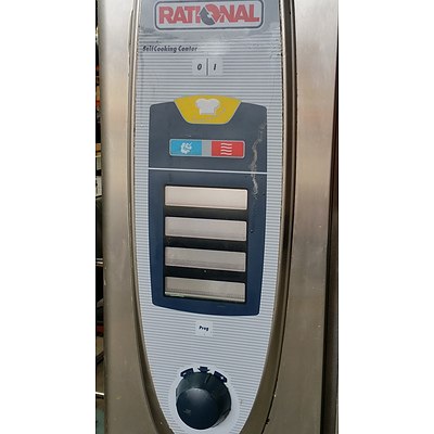 Rational SCC Electric Self Cooking Centre Combi Oven and Stand