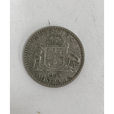 1958 Australian Florin