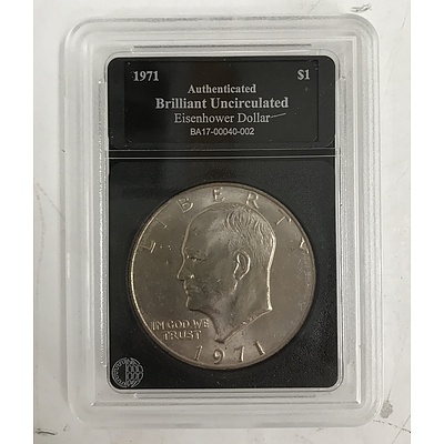 1971 Eisenhower Dollar, Bradford Exchange