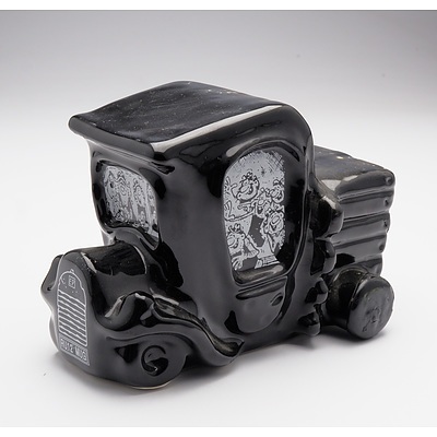 Ettamogah Pub Port in Stoneware Vintage Car Decanter