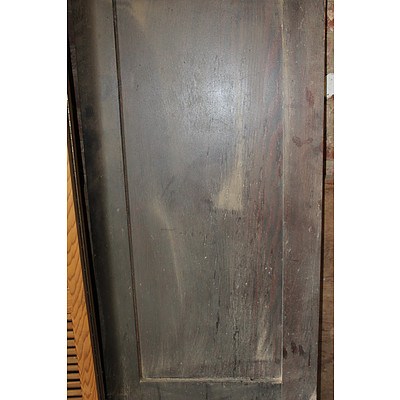 Hardwood Louvered Folding Doors and Solid Door