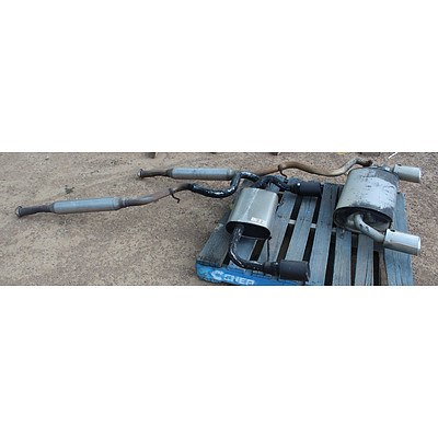 2.5 Inch VW Exhaust Systems x 2