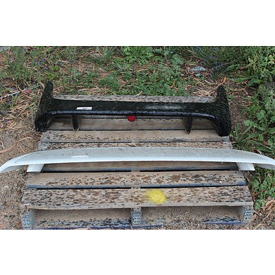 Motor Vehicle Rear Spoilers x 2