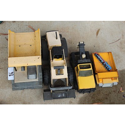 Vintage Metal Toys - Lot of Four