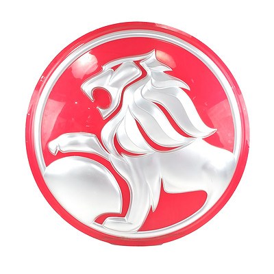 Vintage Perspex Holden Dealership Sign