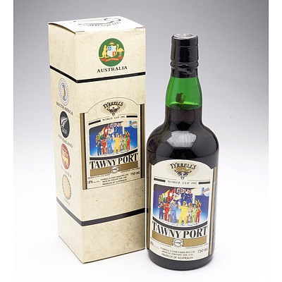 Tyrrell's 1992 Cricket World Cup Commemorative Port in Presentation Box