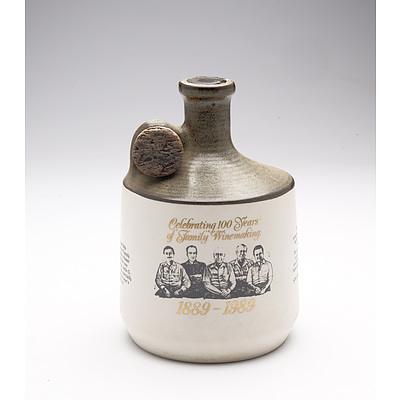 Brown Brothers 100 Years of Winemaking Commemorative Port in Stoneware Decanter