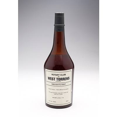 Rotary Club of West Torrens 1990 White Port 750ml
