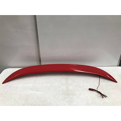 Red Rear Boot Wing