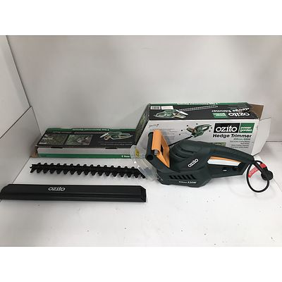 Ozito 520W Electric Hedge Trimmer