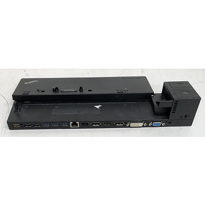 Lenovo ThinkPad Ultra Dock (Type-40A2) Docking Stations - Lot of Ten