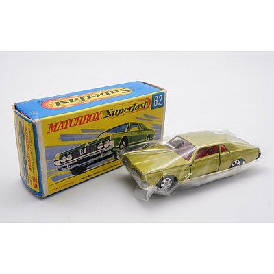 Vintage Matchbox Superfast No 62 'Mercury Cougar'