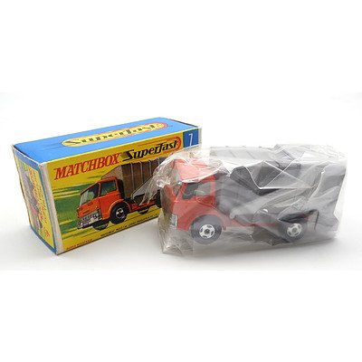 Vintage Matchbox Superfast No 7 'Ford Refuse Truck'