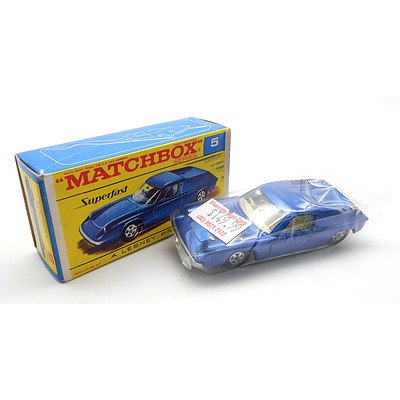 Vintage Matchbox Superfast No 5 'Lotus Europa'