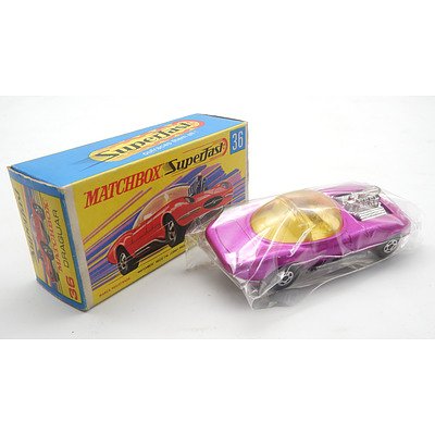 Vintage Matchbox Superfast No 36 'Draguar'