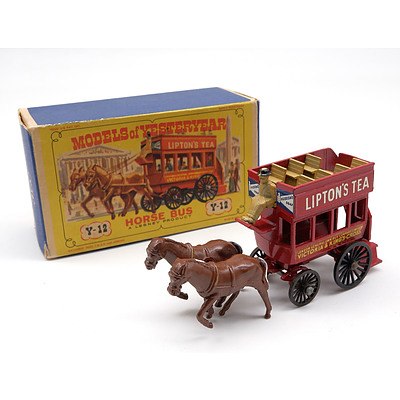 Matchbox Models of Yesteryear Horse Bus (Y12)