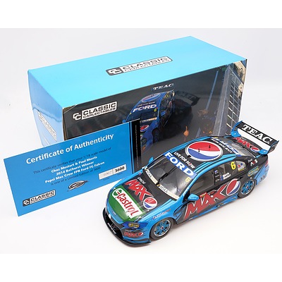 Classic Carlectables, 2014 Ford FG Falcon, Mostert/Morris Bathurst Winner, 907/3600, 1:18 Scale Model Car