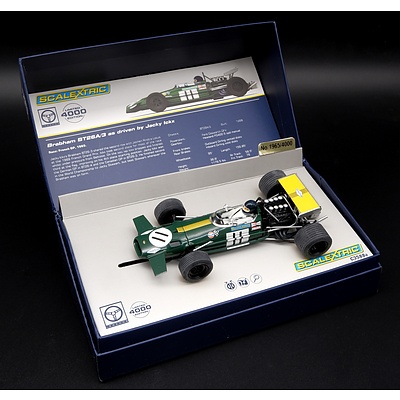 Scalextric, 1969 Brabham B1026A-3 Jacky Ickx, 1965/4000, 1:32 Scale Model