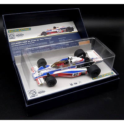 Scalextric, 1978 McLaren M23, Tony Trimmer, 1:32 Scale Model