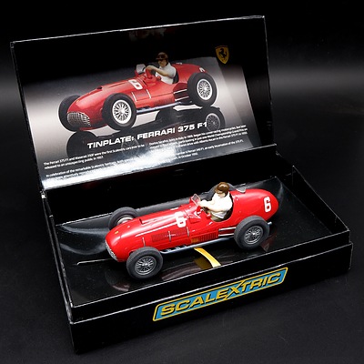 Scalextric, Ferrari 375 F1 Tin Plate Car, Limited to 5050, 1:32 Scale Model