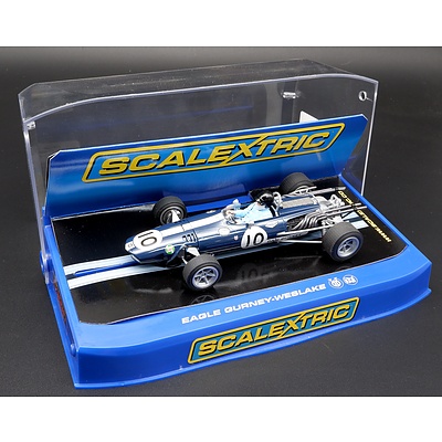 Scalextric, Eagle Gurney- Weslake, Dan Gurney No 10, 1:32 Scale Model