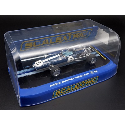Scalextric, Eagle Gurney- Weslake, Dan Gurney No 5, 1:32 Scale Model
