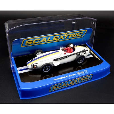 Scalextric, 1957 Maserati 250F, J Bonnier No 16, 1:32 Scale Model