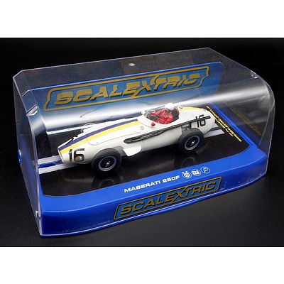 Scalextric, 1957 Maserati 250F, J Bonnier No 16, 1:32 Scale Model