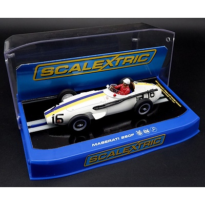 Scalextric, 1957 Maserati 250F, J Bonnier No 16, 1:32 Scale Model