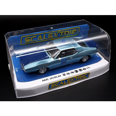 Scalextric, AMC Javelin Alabama Police Car, 1:32 Scale Model