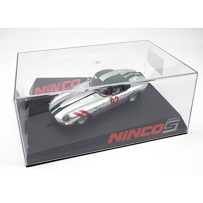 Ninco, 1962 Jaguar E Type Roadster Silver, 1:32 Scale Model