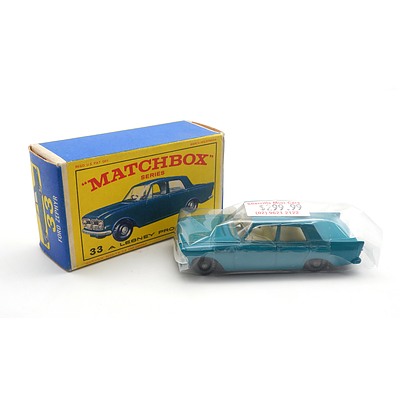 Lesney Matchbox Series No 33 - Ford Zephyr