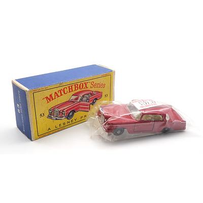 Lesney Matchbox Series No 53 - Mercedes Benz Coupe