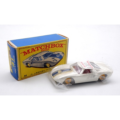 Lesney Matchbox Series No 41 - Ford GT Racer