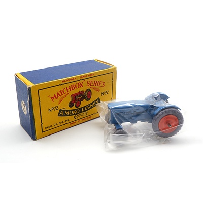 Moko Lesney Matchbox Series No 72 - Fordson Tractor