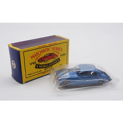Moko Lesney Matchbox Series No 65 - 3.4 Litre Jaguar