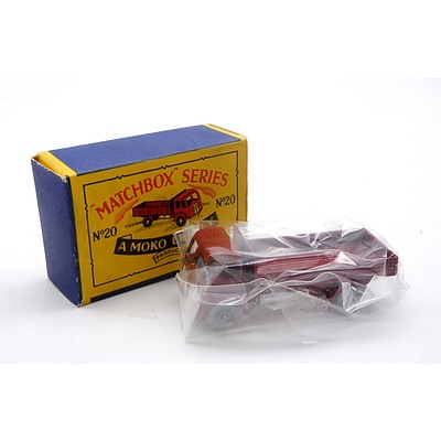 Moko Lesney Matchbox Series No 20 - ERF Stake Truck
